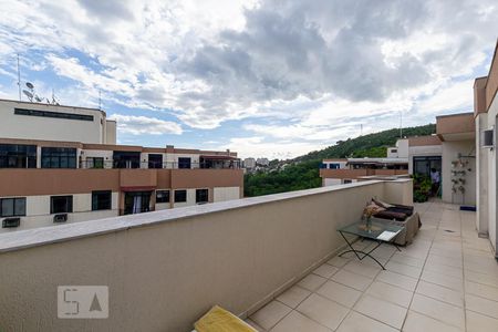 Varanda da Sala de apartamento para alugar com 2 quartos, 126m² em Santa Rosa, Niterói