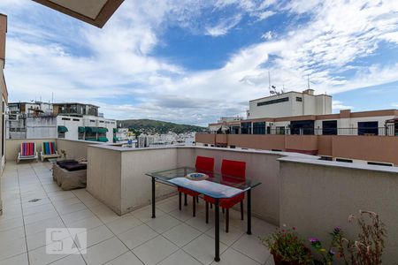 Varanda da Sala de apartamento à venda com 2 quartos, 126m² em Santa Rosa, Niterói