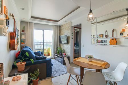Sala de apartamento à venda com 2 quartos, 52m² em Chácara Califórnia, São Paulo