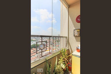 Varanda da Sala de apartamento à venda com 2 quartos, 52m² em Chácara Califórnia, São Paulo