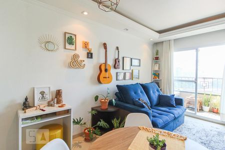 Sala de apartamento à venda com 2 quartos, 52m² em Chácara Califórnia, São Paulo