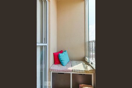 Varanda da Sala de apartamento à venda com 2 quartos, 52m² em Chácara Califórnia, São Paulo