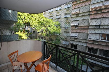 Varanda da Sala de apartamento para alugar com 1 quarto, 55m² em Flamengo, Rio de Janeiro