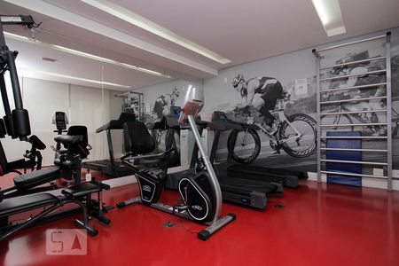 Apartamento para alugar com 56m², 2 quartos e 2 vagas Apartamento para alugar com 56m², 2 quartos e 2 vagasÁrea comum - Academia