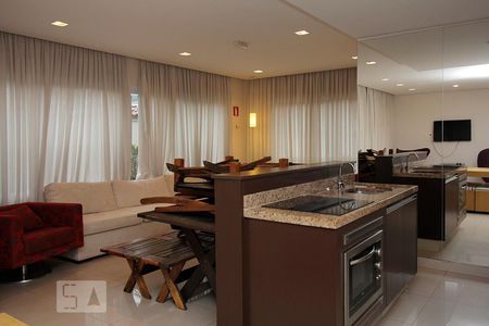 Apartamento para alugar com 56m², 2 quartos e 2 vagas Apartamento para alugar com 56m², 2 quartos e 2 vagasÁrea comum - Salão de festas