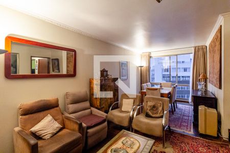 Sala de apartamento à venda com 4 quartos, 110m² em Higienópolis, São Paulo