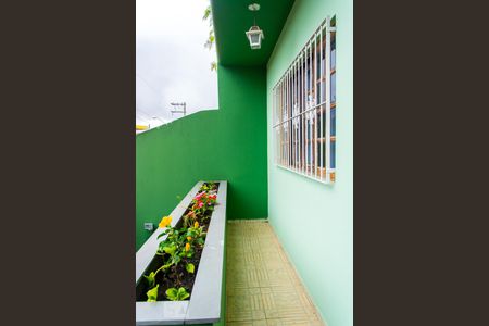 Varanda da Sala de casa para alugar com 4 quartos, 250m² em Parque Marajoara, Santo André