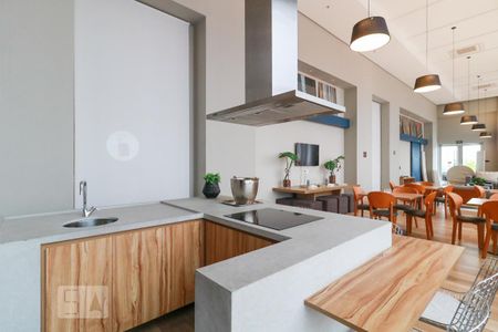 Studio para alugar com 32m², 1 quarto e 1 vagaÁrea comum - Salão de festas