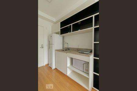 Sala/Quarto/Cozinha de apartamento à venda com 1 quarto, 22m² em Sé, São Paulo