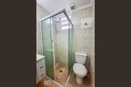 Banheiro  de apartamento à venda com 1 quarto, 30m² em Centro, Diadema