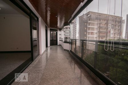 Varanda da Sala de apartamento para alugar com 4 quartos, 167m² em Vila Regente Feijó, São Paulo