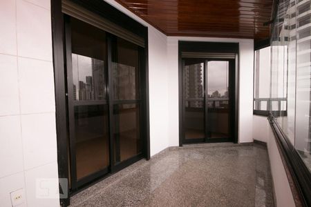 Varanda da Sala de apartamento à venda com 4 quartos, 167m² em Vila Regente Feijó, São Paulo