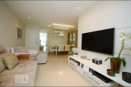 Sala de apartamento à venda com 3 quartos, 121m² em Charitas, Niterói