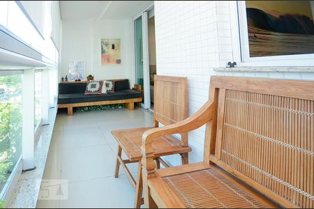 Varanda da Sala de apartamento à venda com 3 quartos, 121m² em Charitas, Niterói