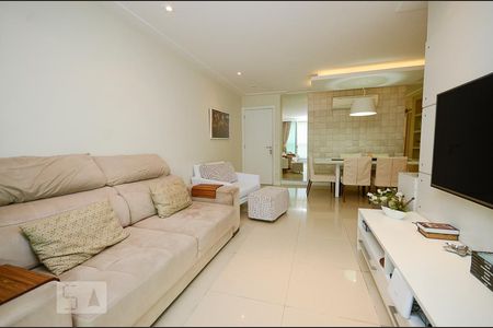 Sala de apartamento à venda com 3 quartos, 121m² em Charitas, Niterói