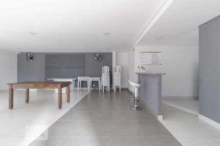 Apartamento à venda com 46m², 2 quartos e 1 vagaÁrea comum - Salão de festas