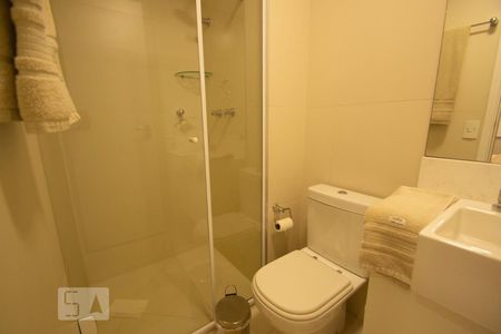 Apartamento para alugar com 36m², 1 quarto e 1 vaga Apartamento para alugar com 36m², 1 quarto e 1 vagaBanheiro do Quarto