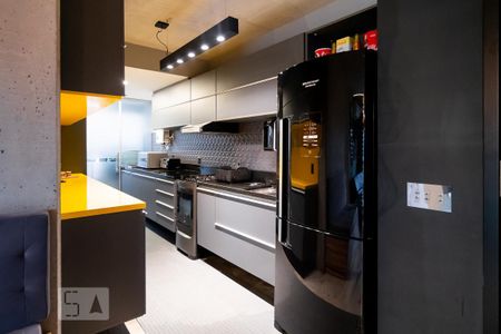 Cozinha de apartamento à venda com 2 quartos, 70m² em Cidade Monções, São Paulo