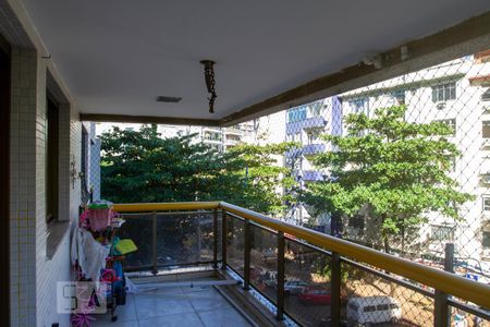 Varanda da Sala de apartamento à venda com 2 quartos, 80m² em Leblon, Rio de Janeiro