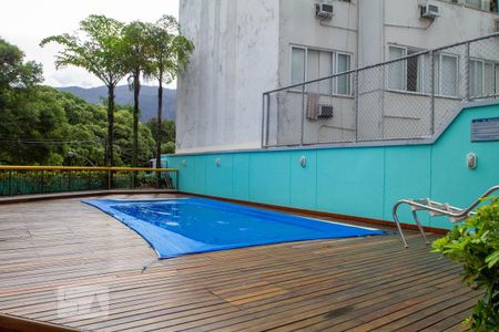 Área comum - Piscina de apartamento à venda com 2 quartos, 80m² em Leblon, Rio de Janeiro