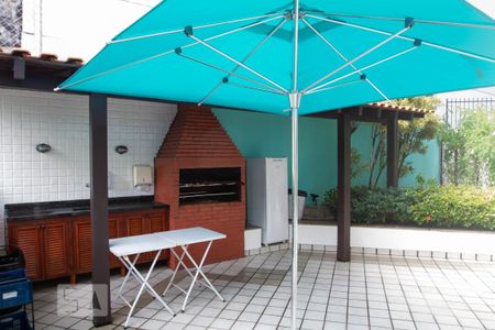 Área comum - Churrasqueira de apartamento à venda com 2 quartos, 80m² em Leblon, Rio de Janeiro