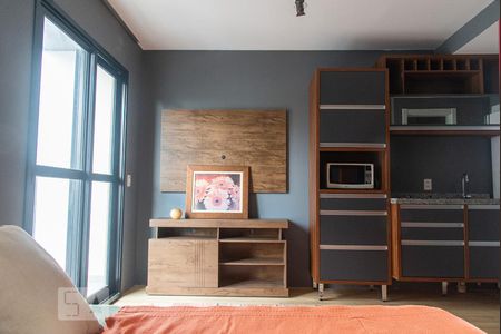 Studio à venda com 25m², 1 quarto e sem vagaSala