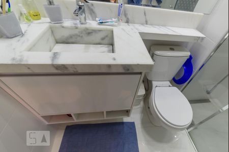 Apartamento para alugar com 65m², 2 quartos e 2 vagas Apartamento para alugar com 65m², 2 quartos e 2 vagasBanheiro da Suíte