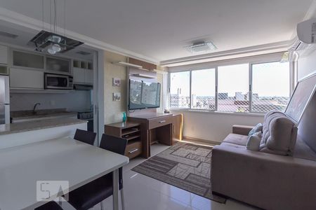 Sala de apartamento para alugar com 1 quarto, 41m² em Auxiliadora, Porto Alegre