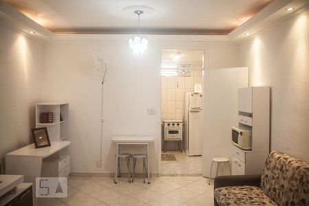 Sala/Quarto de apartamento para alugar com 1 quarto, 30m² em Vila Buarque, São Paulo