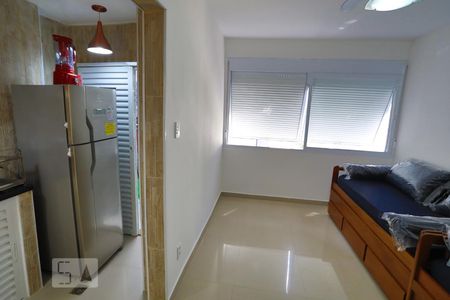 Studio de kitnet/studio para alugar com 1 quarto, 30m² em Embaré, Santos