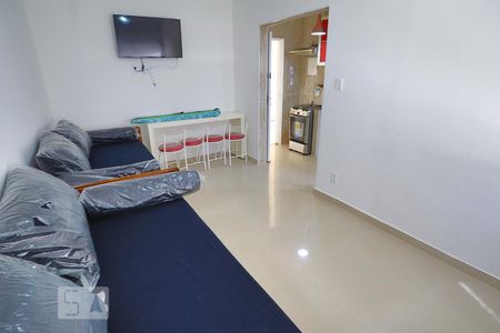 Studio de kitnet/studio para alugar com 1 quarto, 30m² em Embaré, Santos