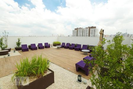 Área comum - lounge dos aromas  de apartamento para alugar com 1 quarto, 38m² em Liberdade, São Paulo