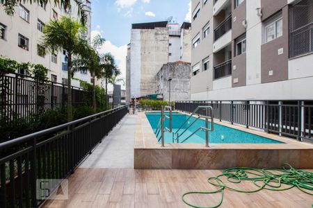Área comum - piscina  de apartamento para alugar com 1 quarto, 38m² em Liberdade, São Paulo