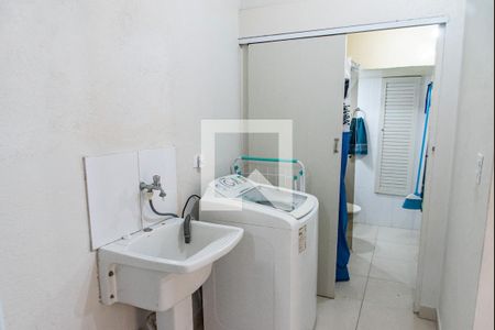 banheiro/Área de serviço de kitnet/studio para alugar com 1 quarto, 24m² em Vila Mariana, São Paulo