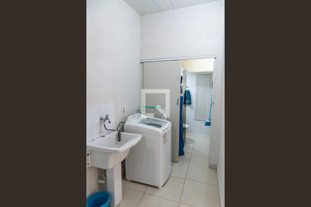 banheiro/Área de serviço de kitnet/studio para alugar com 1 quarto, 24m² em Vila Mariana, São Paulo