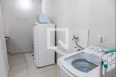 banheiro/Área de serviço de kitnet/studio para alugar com 1 quarto, 24m² em Vila Mariana, São Paulo