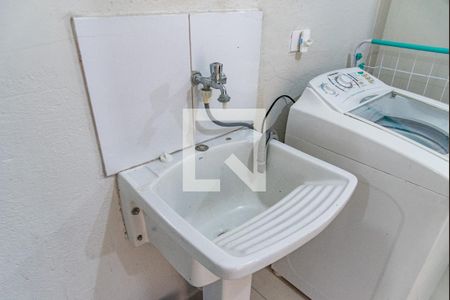 banheiro/Área de serviço de kitnet/studio para alugar com 1 quarto, 24m² em Vila Mariana, São Paulo