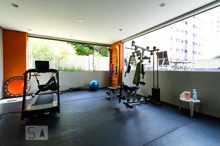 Apartamento para alugar com 42m², 1 quarto e 1 vaga Apartamento para alugar com 42m², 1 quarto e 1 vagaAcademia