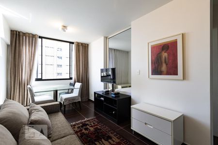 Apartamento para alugar com 42m², 1 quarto e 1 vaga Apartamento para alugar com 42m², 1 quarto e 1 vagaSala