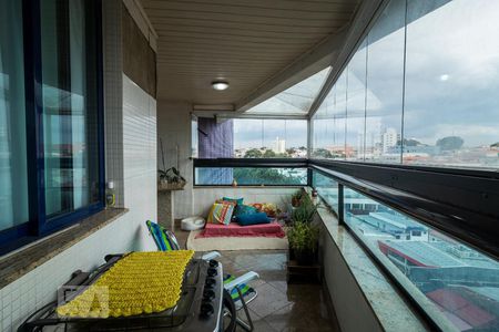 Varanda da Sala de apartamento à venda com 3 quartos, 142m² em Parque da Vila Prudente, São Paulo