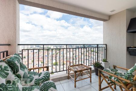 Varanda gourmet de apartamento para alugar com 2 quartos, 66m² em Jardim Flor da Montanha, Guarulhos