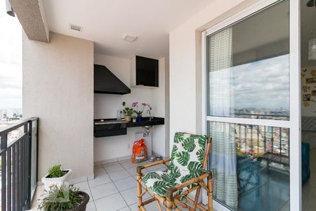 Varanda gourmet de apartamento para alugar com 2 quartos, 66m² em Jardim Flor da Montanha, Guarulhos