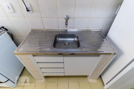 Studio para alugar com 38m², 1 quarto e sem vaga Studio para alugar com 38m², 1 quarto e sem vagaCozinha - Pia