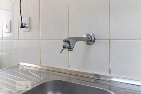 Studio para alugar com 38m², 1 quarto e sem vaga Studio para alugar com 38m², 1 quarto e sem vagaCozinha - Torneira