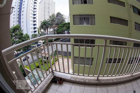 Varanda de apartamento para alugar com 2 quartos, 54m² em Bela Vista, São Paulo