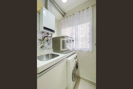 Cozinha e Área de Serviço de apartamento para alugar com 2 quartos, 50m² em Jardim Roberto, Osasco