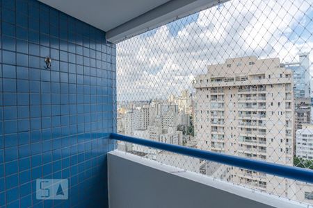Varanda de apartamento para alugar com 1 quarto, 42m² em Consolação, São Paulo