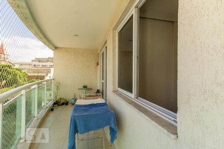 Varanda da Sala de apartamento à venda com 2 quartos, 66m² em Todos Os Santos, Rio de Janeiro
