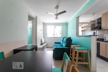 Sala de apartamento para alugar com 2 quartos, 46m² em Chácara Jafet, Mogi das Cruzes