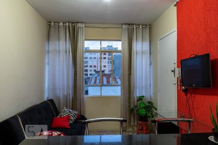 Sala de apartamento à venda com 1 quarto, 46m² em Campos Elíseos, São Paulo